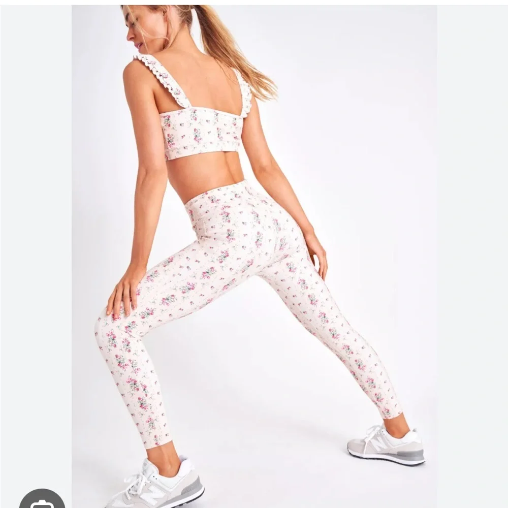 LoveShackFancy Jutta Legging in Graham Cracker